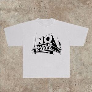 No one cares T-shirt ✅